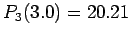 $P_3(3.0)=20.21$